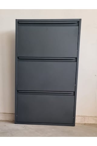 Geniş Ayakkabılık Antrasit