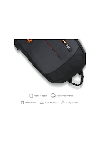 Npo Citylife CL01S Smart 15.6" Notebook Sırt Çantası Siyah