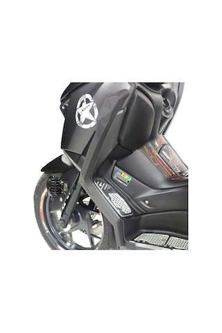 GP Kompozit Yamaha XMAX 250/400 2018-2022 Uyumlu Bacak ve Sele Altı Grenaj Koruma Seti Siyah