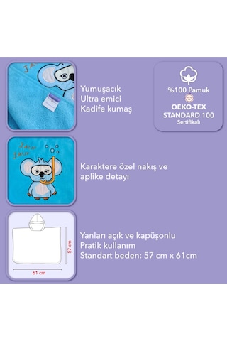 Milk&moo Çocuk Panço Cool Koala 4 - 5 Yaş