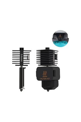 Moly Hotend Seti Bambu Lab A1/a1 Mini İçin, 0.2mm Sert Çelik Nozul