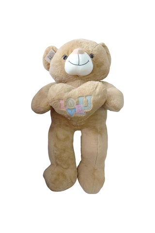 Dev Boy Kalpli Peluş Ayıcık 150 Cm Ultra Yumuşak Büyük Boy Sevgiliye Özel Hediye Ayı Kahverengi
