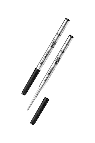 Montblanc 2 Tükenmez Kalem Refill Medium Gize MLi Siyah 128211