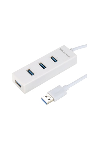 Springsun Usb3.0 Yüksek Hızlı Hub 4 Port Usb3.0 Hub Mikro Usb Güç Kaynağı Eşzamanlı Kullanım 5gbps İletim Büyük Dosyalar Küçük Ve