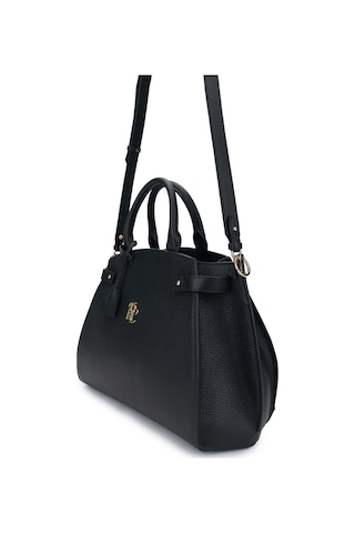 Tamer Tanca Kadın Hakiki Deri Siyah El Çantası 301 7778 Bn Canta Y24 Sıyah Fltr Siyah