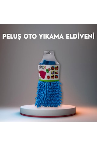 Car News Pelüş Oto Yıkama Eldiveni