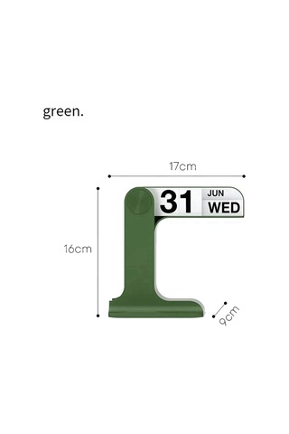Döndürülebilir Takvim Oturma Odası İçin Döndürülebilir Masa Takvimi Süt Beyazı