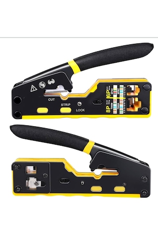 Yeni Nesil Rj45 Soket Sıkma Pensesi