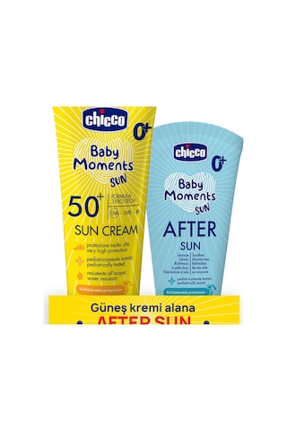 Chicco Baby Moments Sun Güneş Kremi Spf 50+ 75 Ml + After Sun Hediye