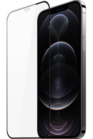 Dux Ducis Iphone 12 Pro Tempered Ekran Koruyucu 10D Full Kaplama Siyah