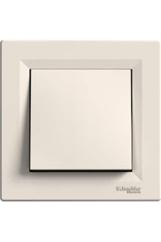 Schneider Asfora Krem Light Anahtar Çerçeve Dahil Schneider Asfora Krem Light Anahtar Çerçeve Dahil