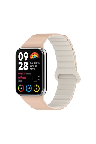 Xiaomi Redmi Watch 4 Silikon Kordon Mkst Krd-105 Strap Kayış-lacivert