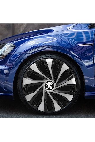 Peugeot 15 Inc Jant Kapağı Renkli Kırılmaz Pejo /5810çiftpejo/