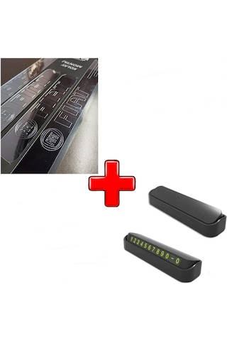 Fiat Egea ile Uyumlu Kapı Eşiği ve Kapaklı Numaratör (Park Tel)