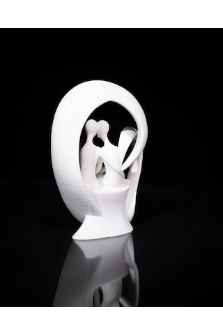 Sessiz Aşkın Zarafeti – Modern Aşıklar Biblosu (18 cm)