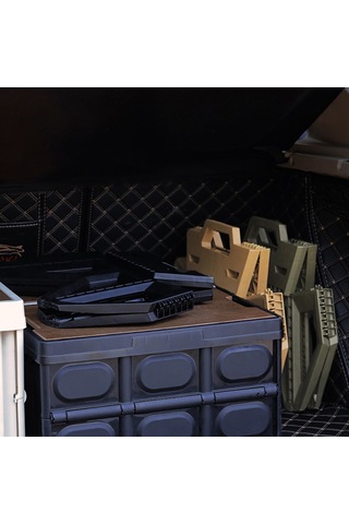 Suofeng Kamp Balıkçılık Plastik Katlanır Sandalye Uzun - Siyah Siyah