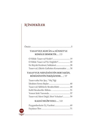 Müslümanın Kendisiyle İmtihanı Tasavvuf / Osman Nuri Topbaş 9789944837187