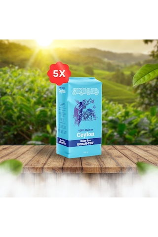 Goran Tee - Sindbad Çay 500g 5 Li Paket
