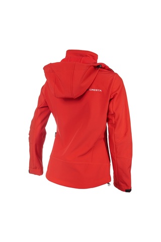 Cresta Outdoor Kapüşonlu Kadın Su Geçimrmez Softshell Ceket