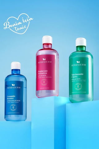 Ceramide Booster, Çift Fazlı Micellar Makyaj Temizleme Suyu 500 Ml