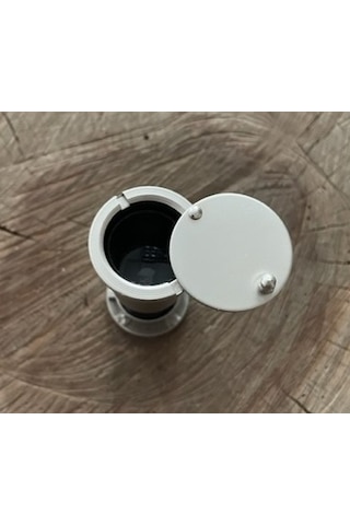 Door Uzun Kapı Dürbünü Çelik Kapı Dürbünü 9cm 25mm Gri Renk