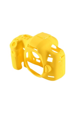 Sones Canon Eos 5d Mark Iıı / 5d3 İçin Puluz Yumuşak Silikon Koruyucu Kılıf Sarı