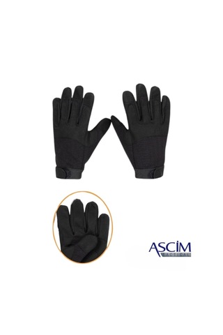 Ascim Profesyonel Taktik Eldiven - 1000d Cordura & Nubuk Memory Foam Destekli Su Geçirmez Eldiven Siyah Ascim Profesyonel Taktik Eldiven - 1000d Cordura & Nubuk Memory Foam Destekli Su Geçirmez Eldiven Siyah