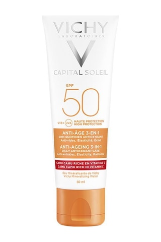 Vichy Capital Ideal Soleil 3-In-1 Antioxidant Güneş Kremi Spf 50 50 ML