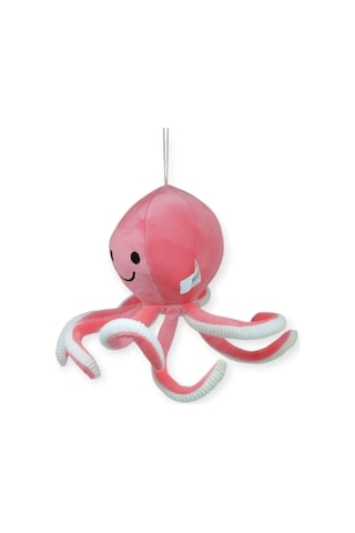 Sevimli Ahtapot Peluş Oyuncak 30 Cm Pembe