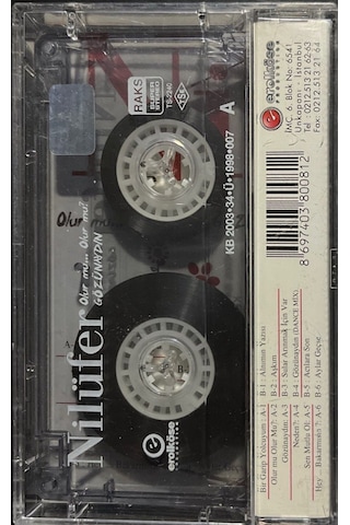 Plak Değildir Kaset Tir Kaset Nilüfer Olur Mu... Olur Mu Gözün