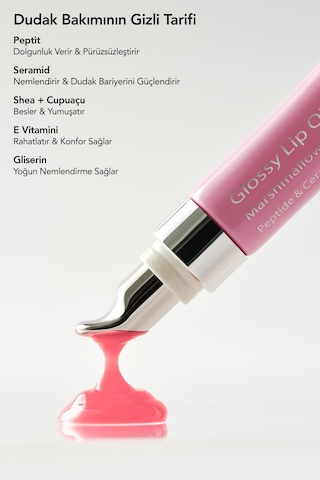 Sunlit & Soft Spf Lip Essential - Güneşten Koruyucu & Dolgunlaştırıcı, Nemlendirici Etkili İkili Lip Balm Seti Soft Pembe & Altın Işıltılı Şeffaf