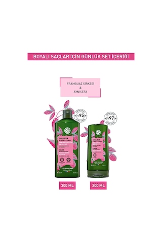 Yves Rocher Boyalı Saçlar Için Couleur Renk Koruyucu Orijinal Boy Şampuan, Saç Kremi Seti