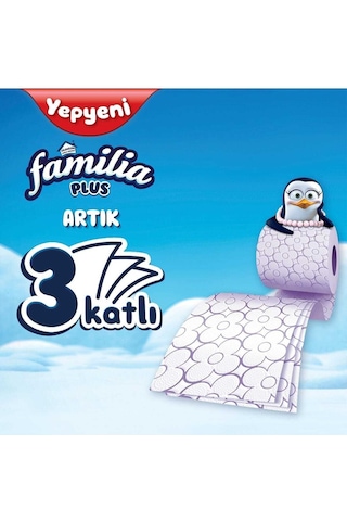 Plus Parfümlü Tuvalet Kağıdı Jumbo Paket 96 Rulo