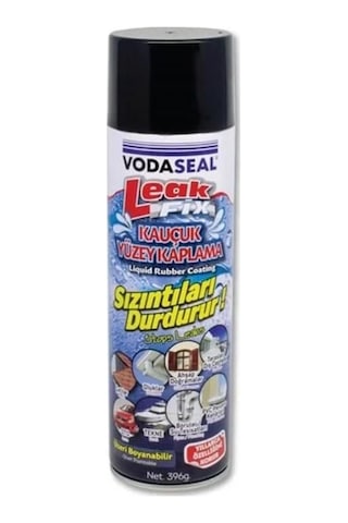 Leak Fix Kauçuk İzolasyon Spreyi 396 Gr Siyah