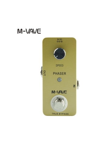 Yaozixa Cuvave Analog Faza Efekt Pedalı - Dinamik Tepki, Psikodelik Ton, Hız Kontrolü, True Bypass, Led Gösterge, Dayanıklı Kadıfe Kasa