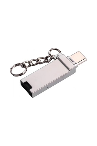 Ally 2In1 Usb Type-C Kart Okuyucu Card Reader (227197231)-Gümüş