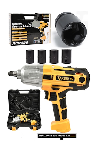 Assur ASR099 450W Elektrikli Somun Sıkma Sarı