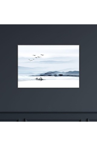 Trendooze Homyl Metre Kapağı, Dağ Desenli Boyama Dağıtım