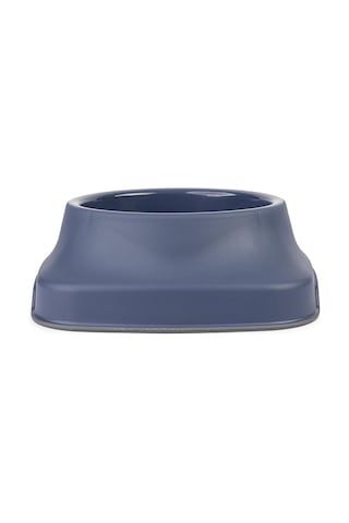 Pribor Kedi Köpek Mama Ve Su Kabı 1 Lt Silikon Kaydırmaz Taban Lacivert/mavi
