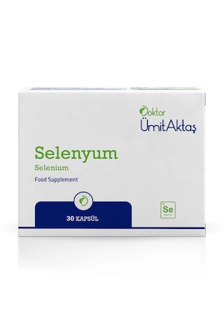 Dr. Ümit Aktaş Selenyum Takviyesi 30 Kapsül