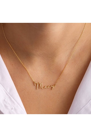 İsimli Altın Kolye T12822