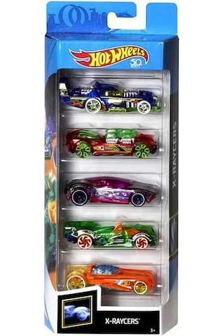 Hotwheels Metal 5 Li Araba Seti 1806