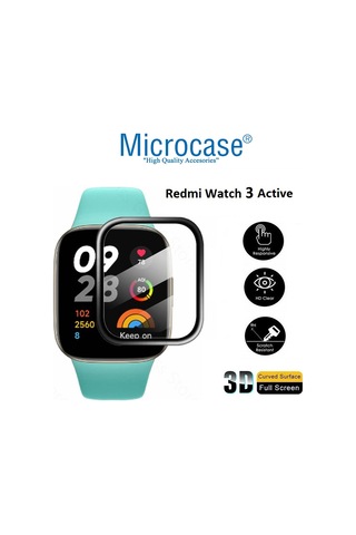 Xiaomi Redmi Watch 3 Active 1.83" Tam Kaplayan 3d Pet Film Al3385