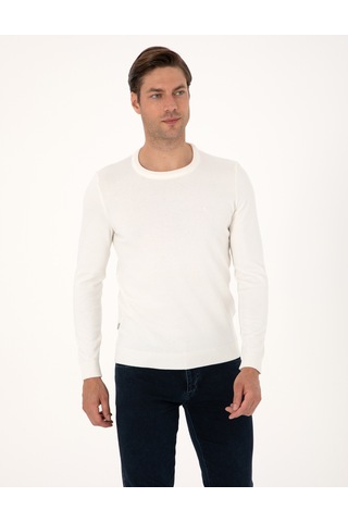 Pierre Cardin Erkek Ekru Kazak /triko 50315509-vr019 Ekru
