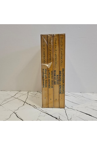 İşletme İktisadı Ve Yönetimi 4 Cilt Takım Yönetici Fiyatlar Ve Pazar Ekonomisi