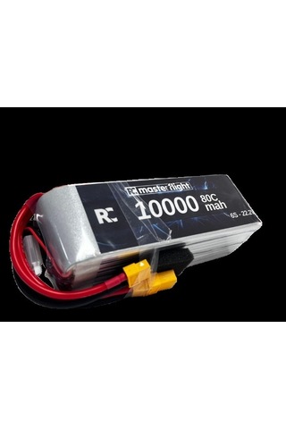 Masterflight 22,2v Li-po Pil 10000mah 80c 6s Lityum Polymer Batarya