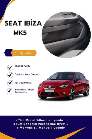 Seat Ibiza Mk5 Konfor Seti Siyah