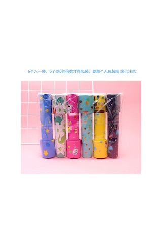 Geekyou Küçük Çocuklar İçin Döner Kağıtlı Renkli Periskop, Fen Eğitimi Oyuncak, Okul Mevlüt Hediyesi - 6 Adet Paket