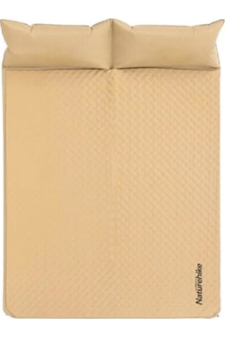 Naturehike Ultralight Çift Kişilik Şişme Kamp Matı 185 130 2.5 Cm Sarı Çok Renkli