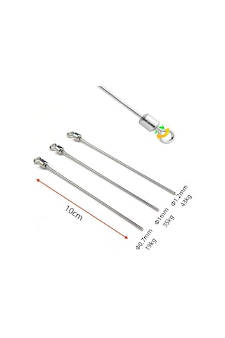 MSO Olta Balıkçılık Paslanmaz Çelik Mepps Jig Yem Yapım Fırdöndü